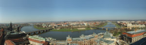 Blick von der Frauenkirche Dresden