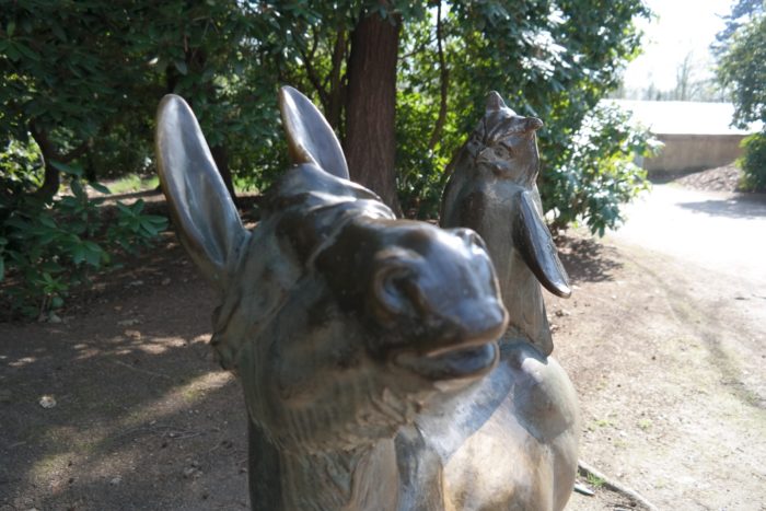 Fabelfiguren im Stadtpark Hainichen