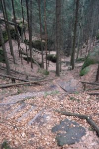 Blick in die Spitzsteinschlüchte