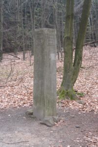 Wegsäule auf dem Roßsteig