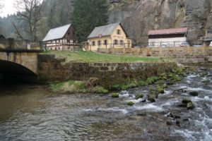 Die Neumannmühle - Start und Ziel der Wanderung