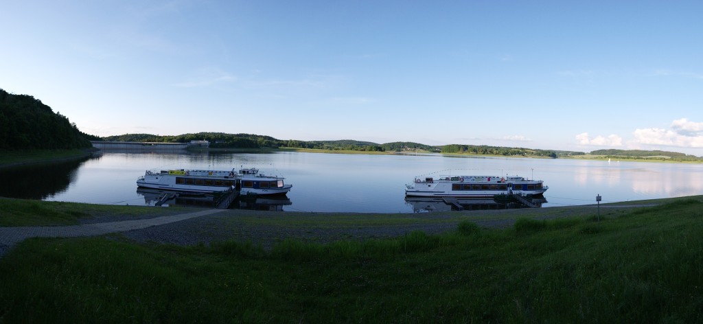 Schiffsanlegestelle Talsperre Pöhl