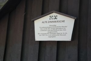 Zinnpochwäsche im Bergbaumuseum Altenberg