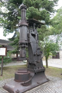 Ausstellungsstück beim Frohnauer Hammer