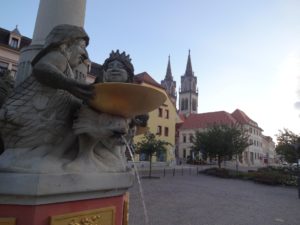 Brunnen auf dem Altmarkt Oschatz