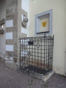 Korbpranger aus dem Jahre 1532