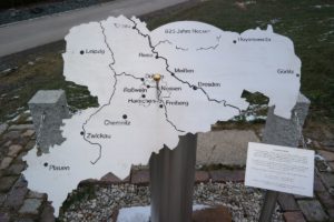 Der physikalische Schwerpunkt Sachsens in Nossen