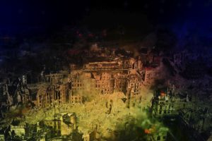 Dresden 1945 - Ausstellung im Panometer Dresden