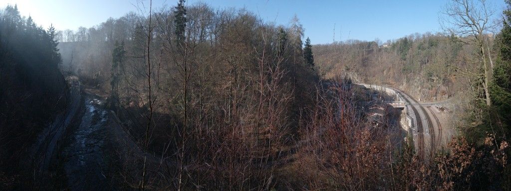 Blick vom Max-Anders-Steig in den Rabenauer Grund