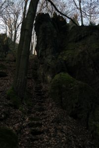 Hinauf zur Teufelskanzel