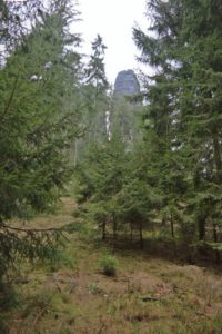 Blick auf die Affensteine