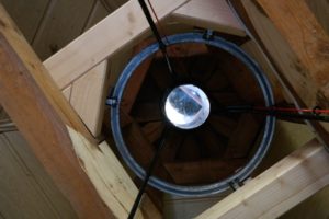 Linse der Camera Obscura in Hainichen
