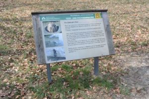 Infotafel in der Waldhusche Hinterhermsdorf