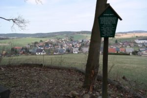 Blick von der Waldhusche auf Hinterhermsdorf