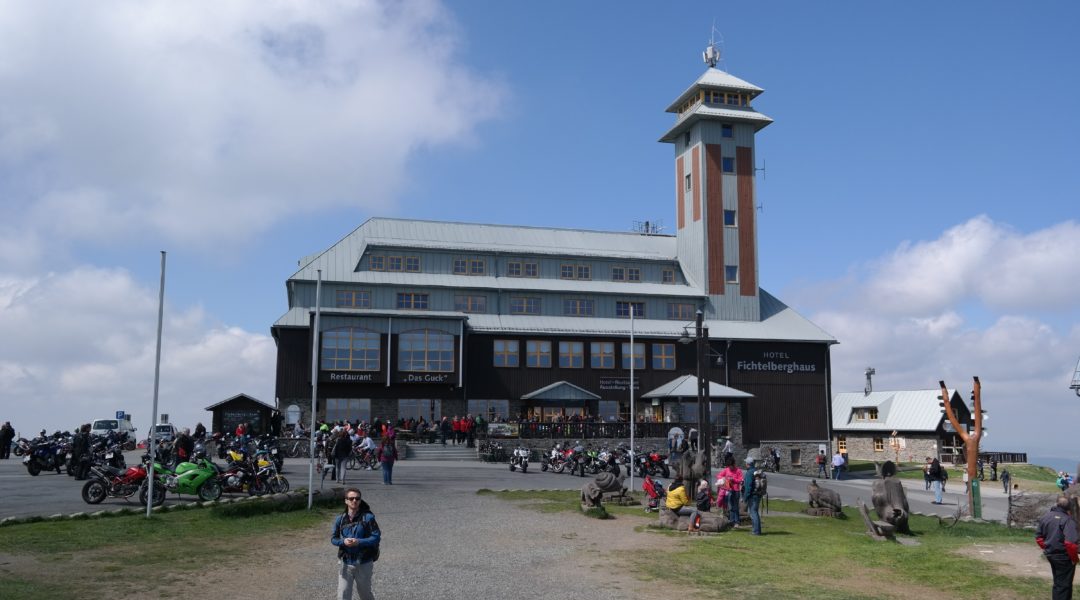 Fichtelbergbaude auf dem Fichtelberg