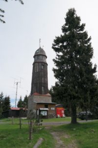 Aussichtsturm auf dem Plattenberg / blatensky vrch