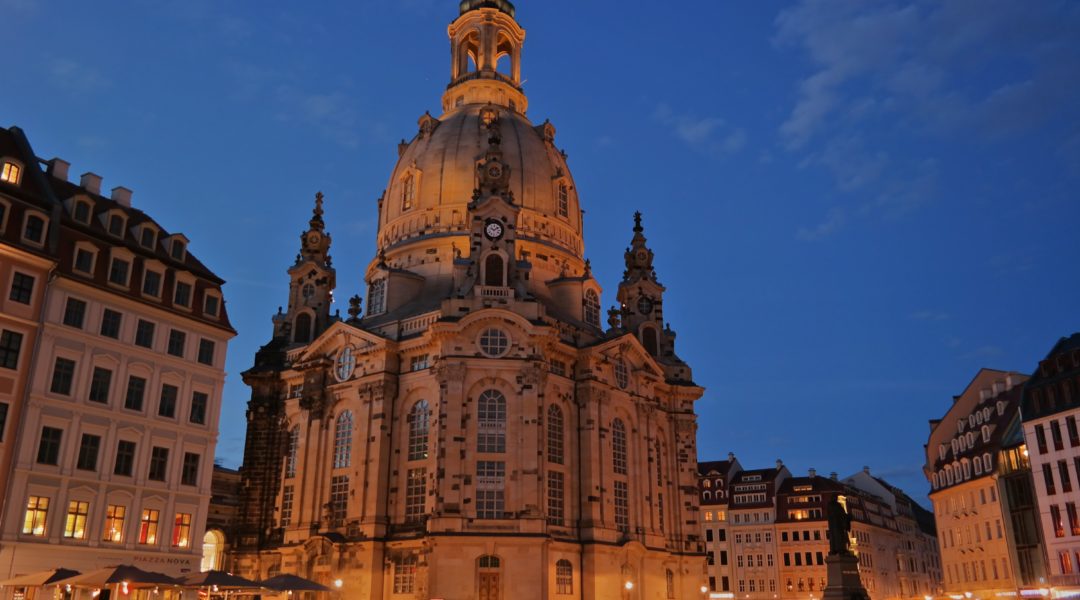 Frauenkirche vom Neumarkt aus gesehen