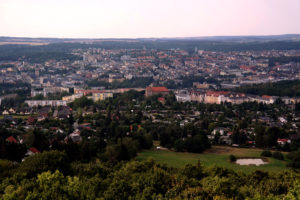 Blick vom Kemmler auf Plauen