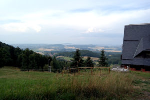 Blick von der Hubertusbaude