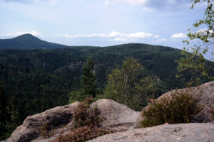 Blick vom Carolafelsen