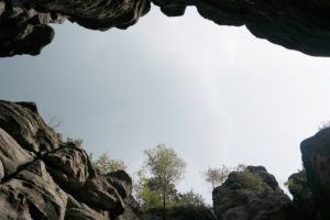 Gratzer Höhlen im Zittauer Gebirge