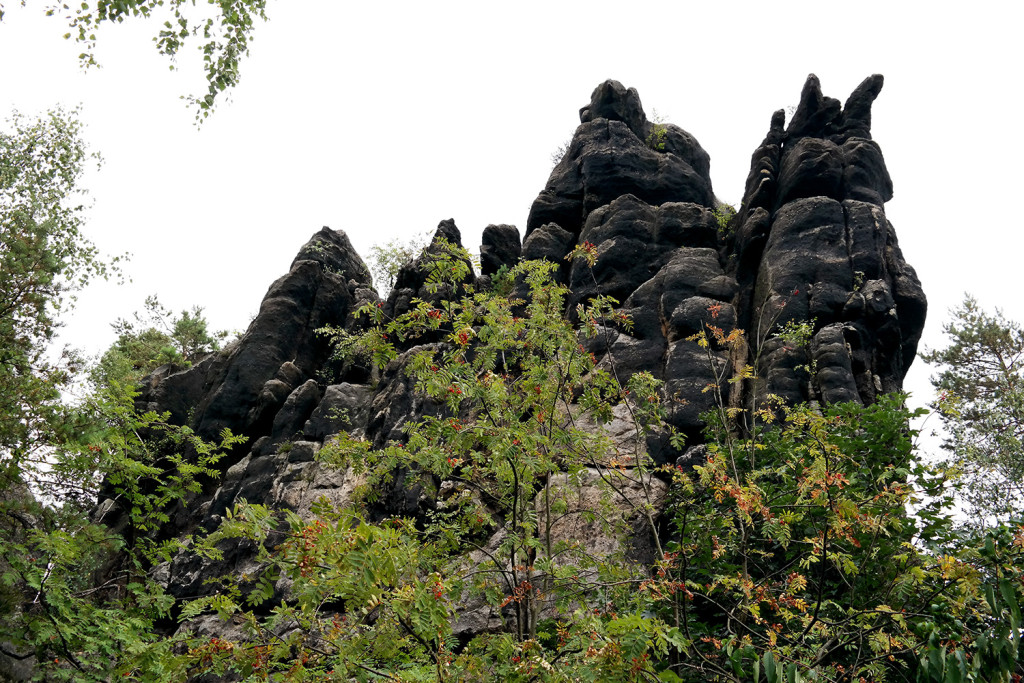 Auf dem Nonnenfelsen