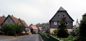 Umgebindehäuser in Obercunnersdorf