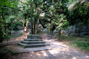 Ritterschlucht hinauf zum Oybinfels