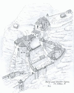 Burg und Kloster Oybin - © Hartmut Braun, burgrekonstruktion.de