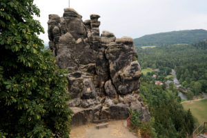 Auf dem Nonnenfelsen im Zittauer Gebirge