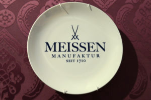Logo der Meissen Porzellanmanufaktur