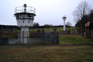 Wachtürme an der Grenze zur BRD