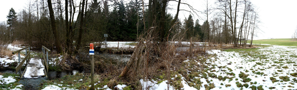 Wanderweg am Dreiländereck