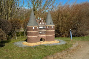 Holstentor in Lübeck in der Miniwelt Lichtenstein