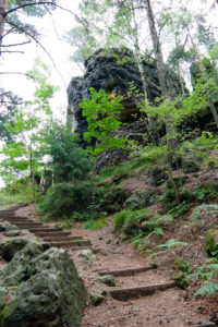 Der Spitzstein in der Sächsischen Schweiz
