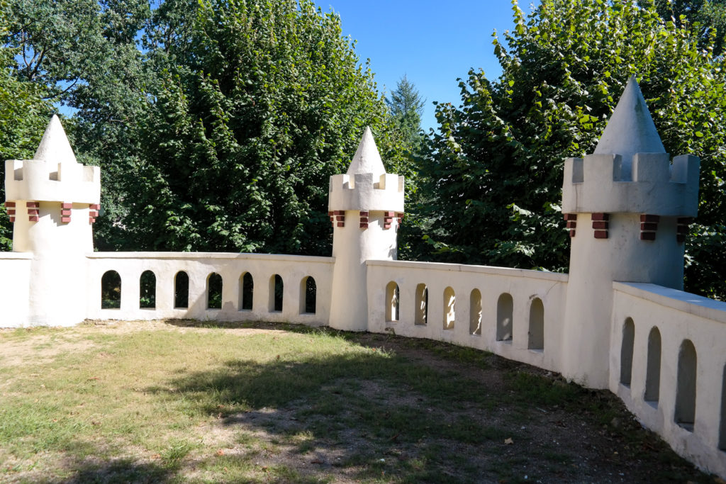 Auf der ersten Ebene des Friedensturm