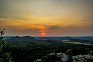 Sonnenuntergang auf dem Gohrisch