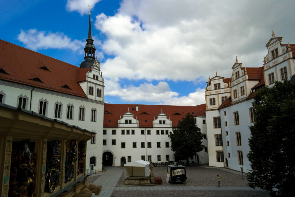 Innenhof Schloss Hartenfels