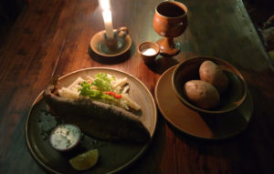 Fisch und Wein - Bennos Spuren zu Tisch