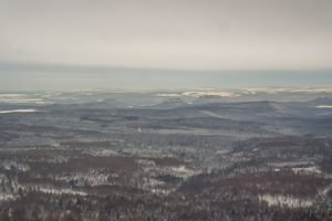 Blick auf das Elbsandsteingebirge