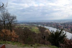Blick von der Agneshöhe auf Dresden