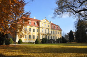 Schloss- Herbst Rückansicht