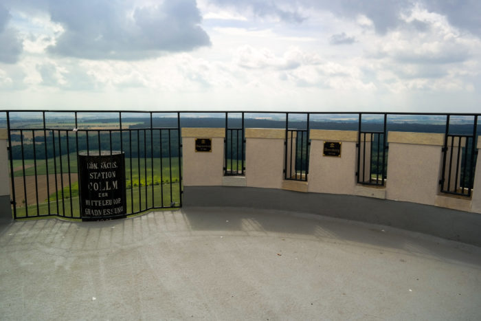 Aussichtsplattform auf dem Alberturm, Collmberg