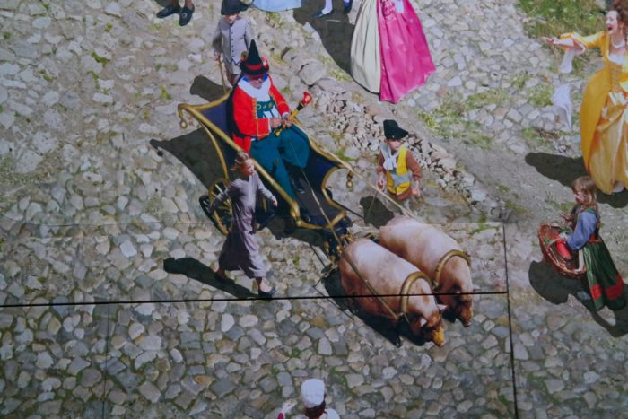 Detailszene aus Dresden im Barock - Panometer