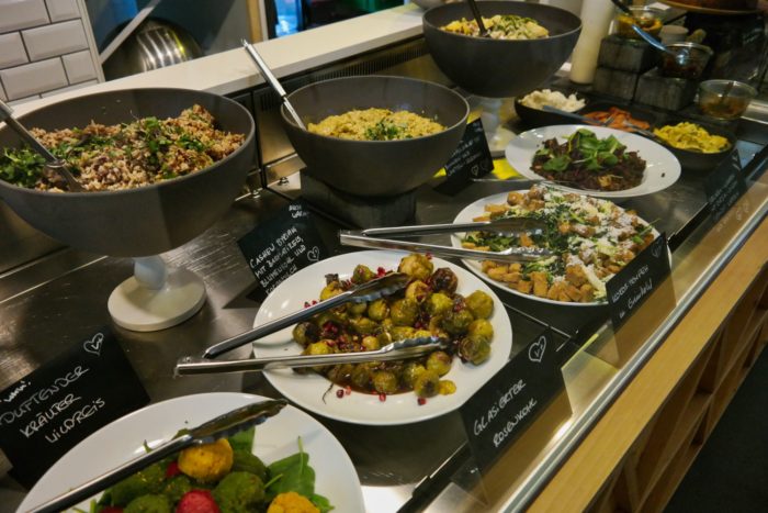 Frisches Essen im Sproutfood Dresden
