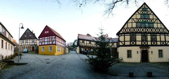 Altstadtpanorama in Hohnstein