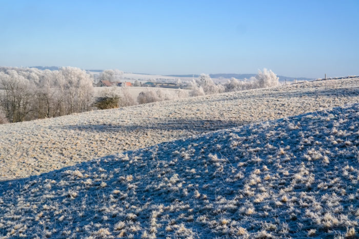Winterwanderung zur Napoleonschanze bei Hohnstein