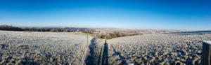 Winterwanderung zur Napoleonschanze bei Hohnstein