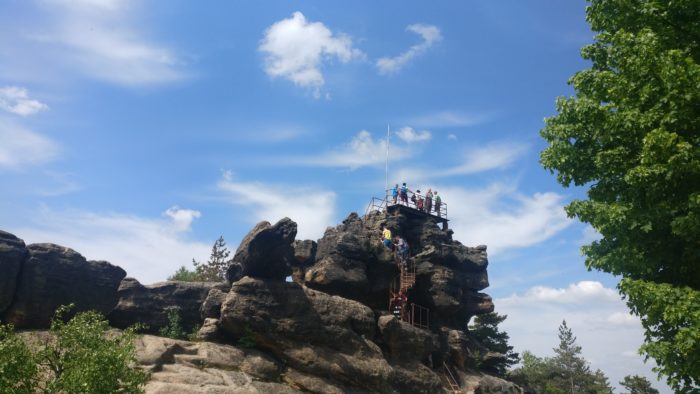 Der Felsen Töpfer