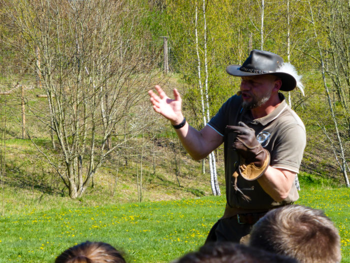 Hans-Peter Herrmann in seiner Show